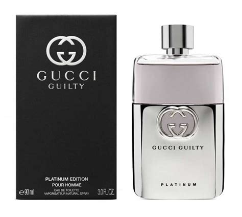 gucci guilty platinum man|does gucci guilty smell good.